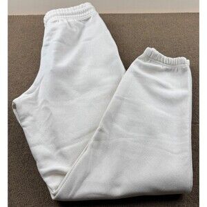 NWT The North Face Fleece Sweatpants Women's Small  Gardenia White NF0A7UPLQ4C-S